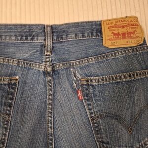 Levi's 527 Bootcut Men's Jeans in Denim Blue